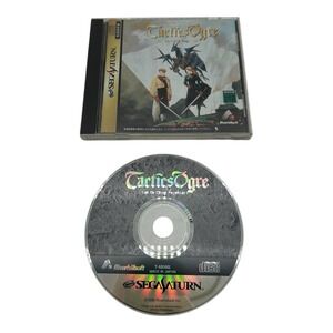 Tactics Ogre: Let Us Cling Together SS‎ Sega Saturn Japanese US Seller